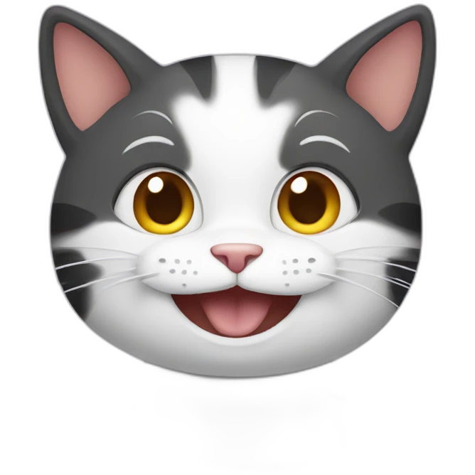 Smiling cat emoji