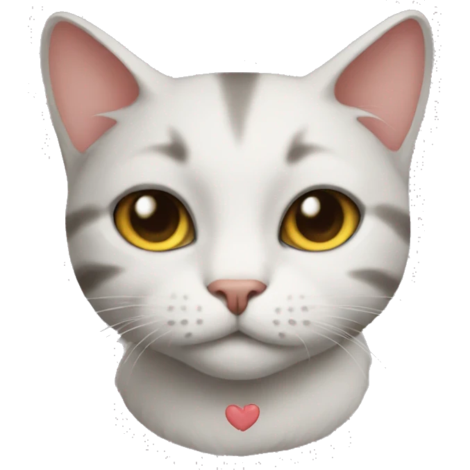 Cat love emoji
