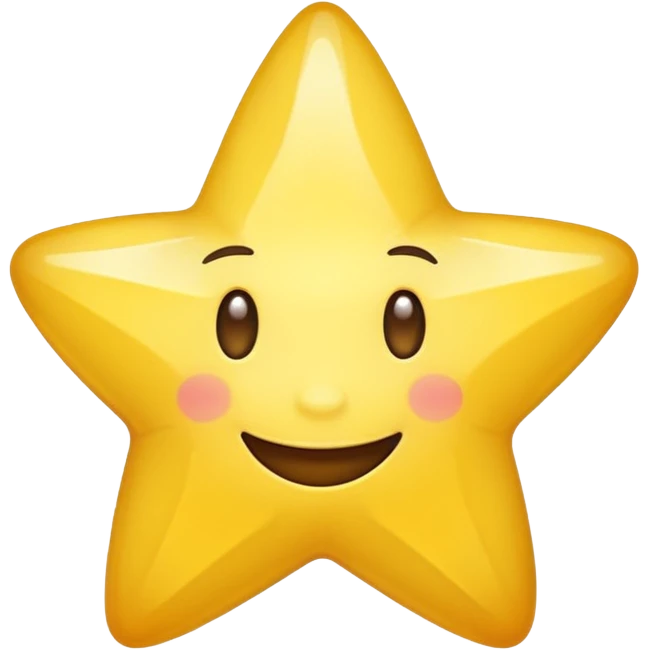 смеющаяся звездочка emoji