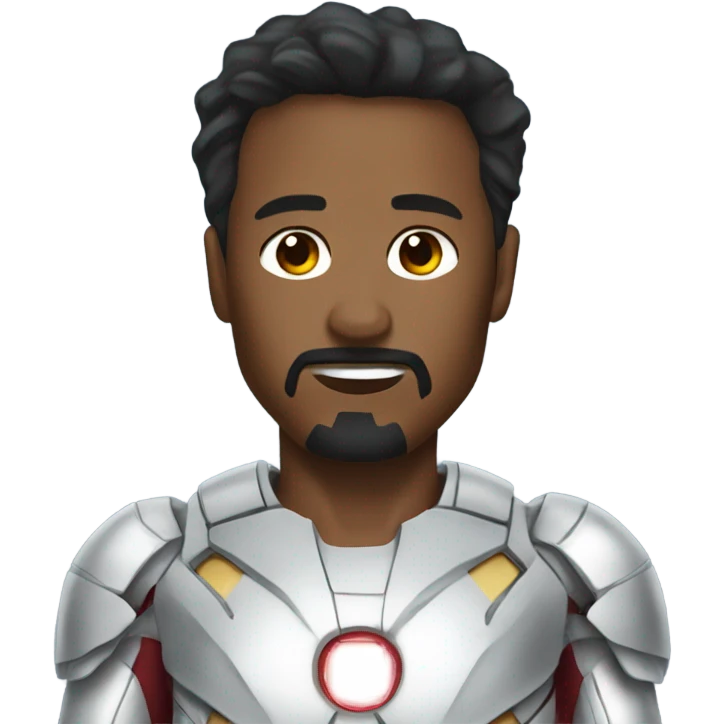Iron man wearing pajamas emoji