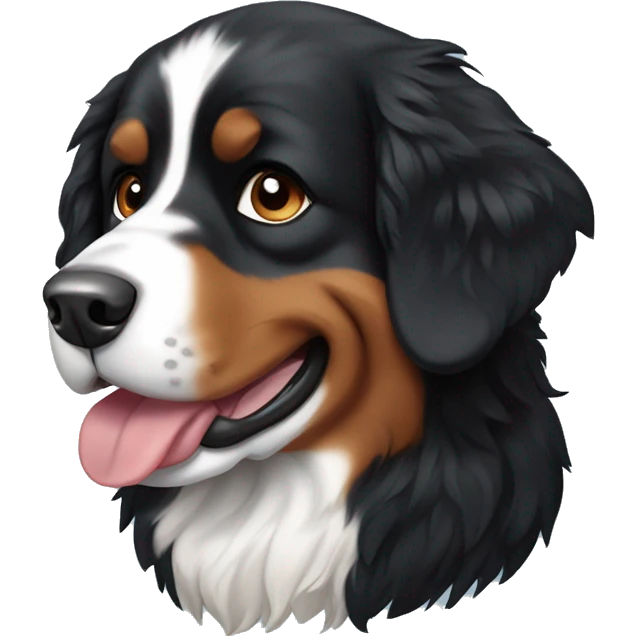 Bernese mountain dog emoji