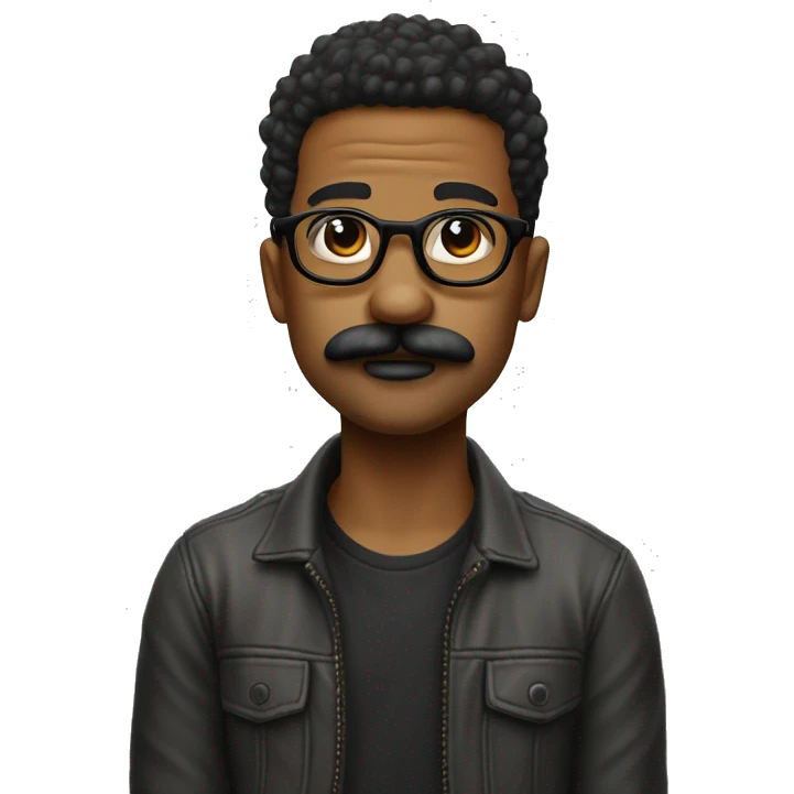 epic memer boi with epic mustachio and thug life glasses and snot emoji
