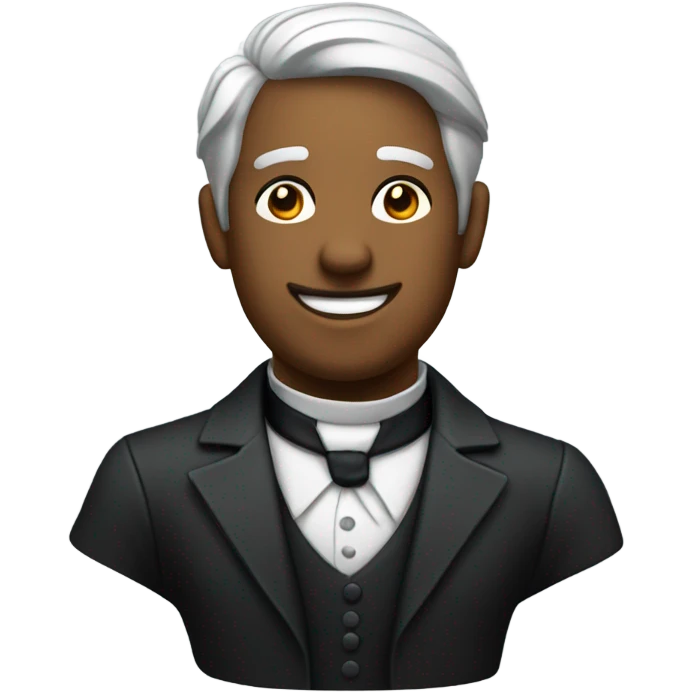 Video Game themed butler emoji