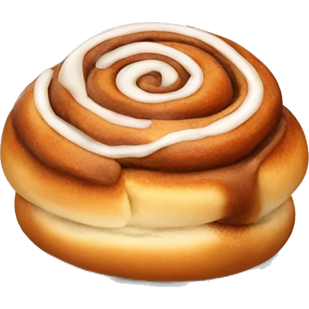 cinnamon bun emoji