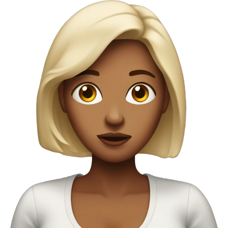 woman confused wine  emoji