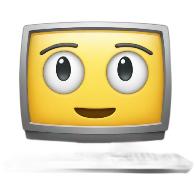 a computer emoji