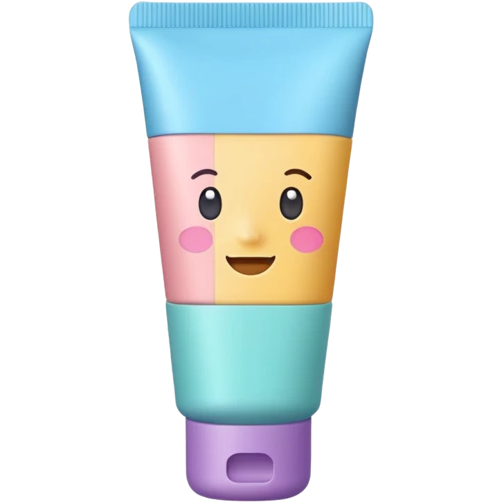 a pastel tube cosmetic emoji