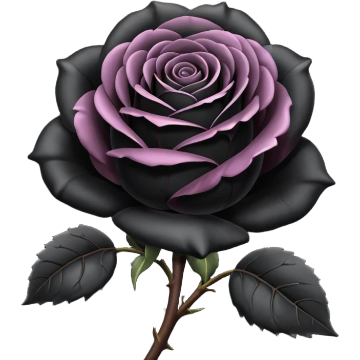 I need black rose emoji in small to send not picture  emoji