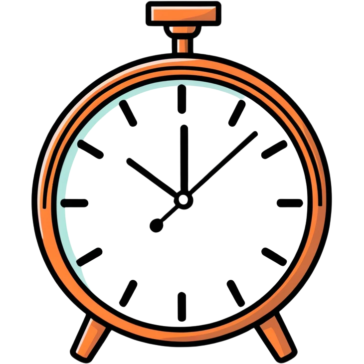 Clock it emoji