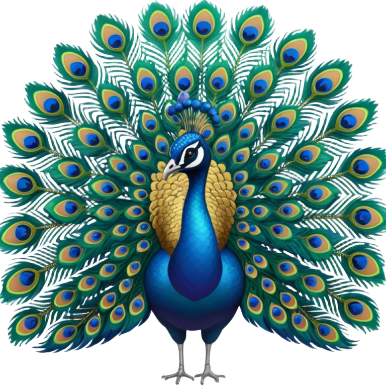 peacock emoji
