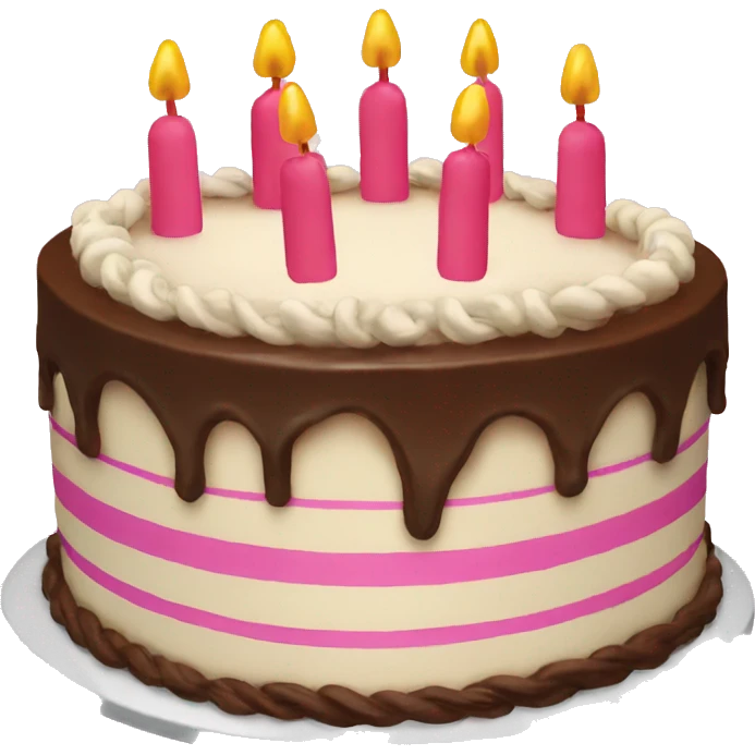 Birthday cake emoji