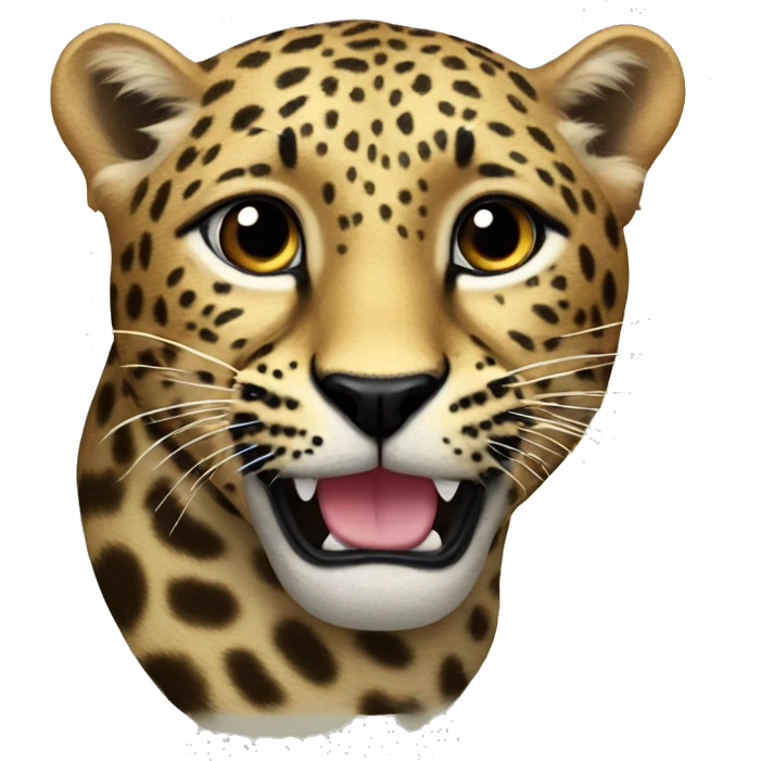 leopard question mark  emoji