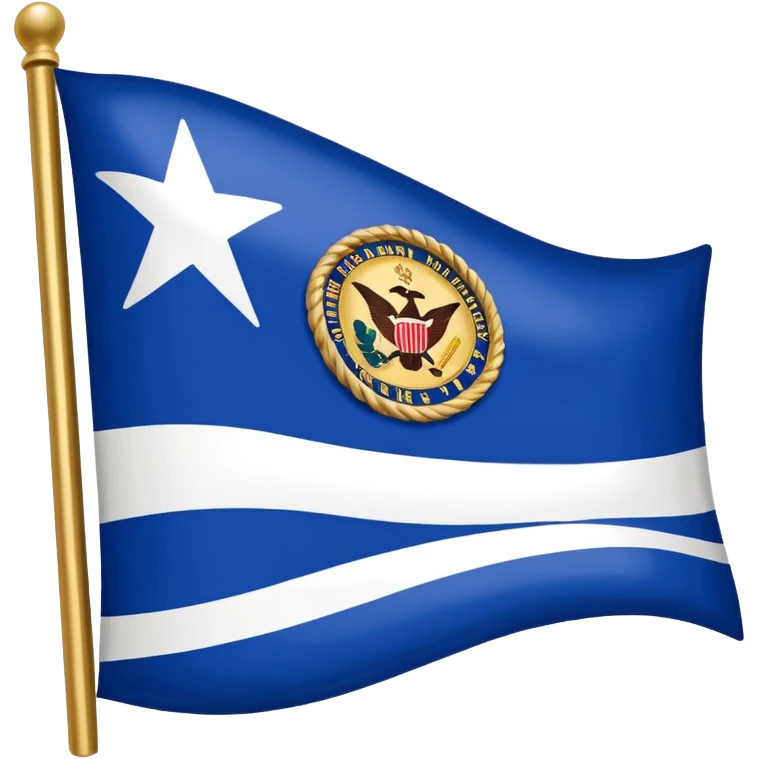 Mississippi River flag emoji