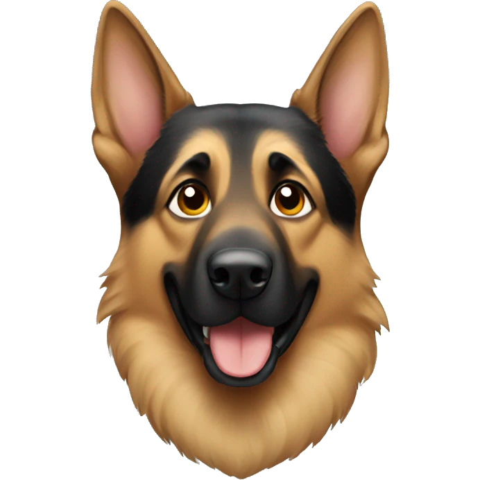 German Shepard  emoji