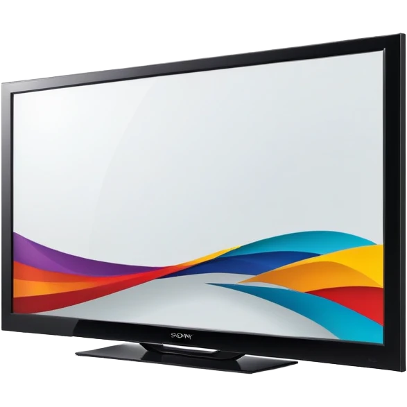 Sony TV with BRAVIA logo emoji