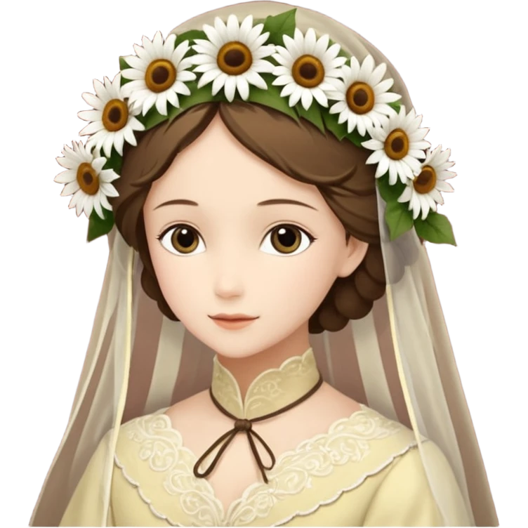 букет из только ромашек полевых маленьких в стиле ios emoji  emoji