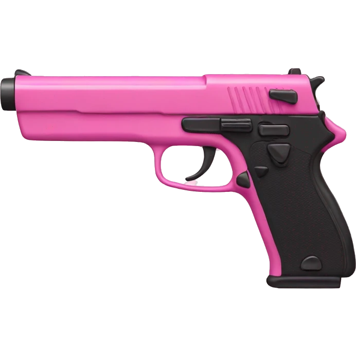 pink gun emoji