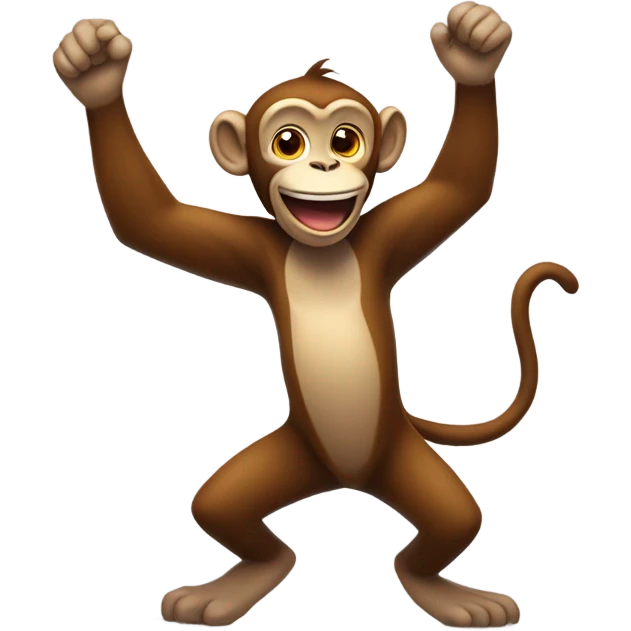 Monkey dancing  emoji