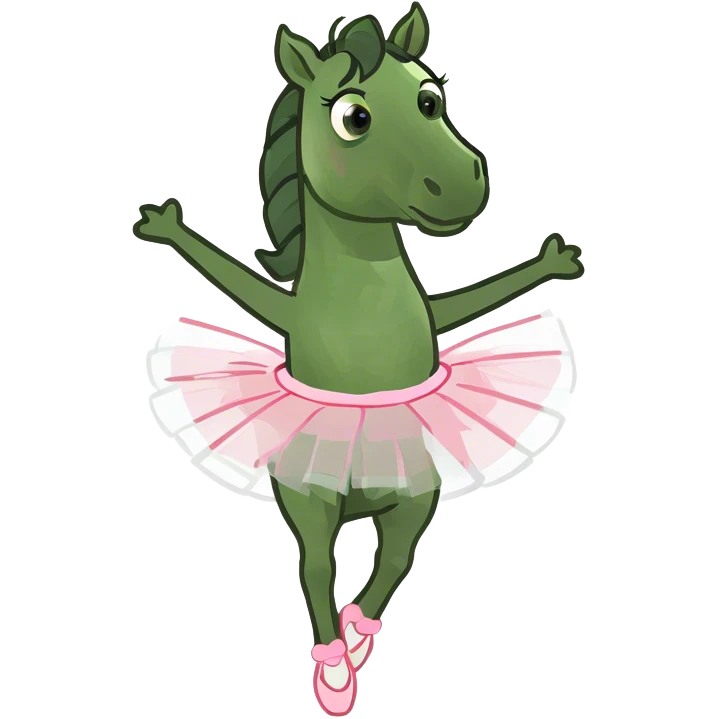 Pferd Ballett  emoji