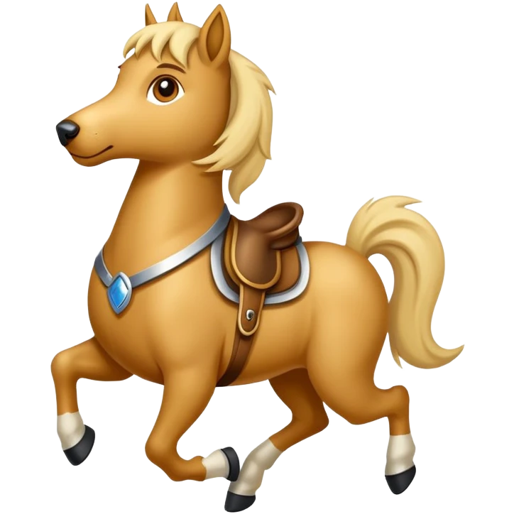 hund auf einem pferd  emoji