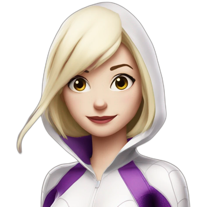 Spider gwen stacy emoji