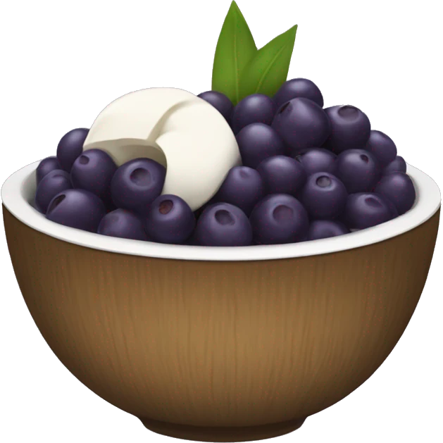 Açaí bowl emoji