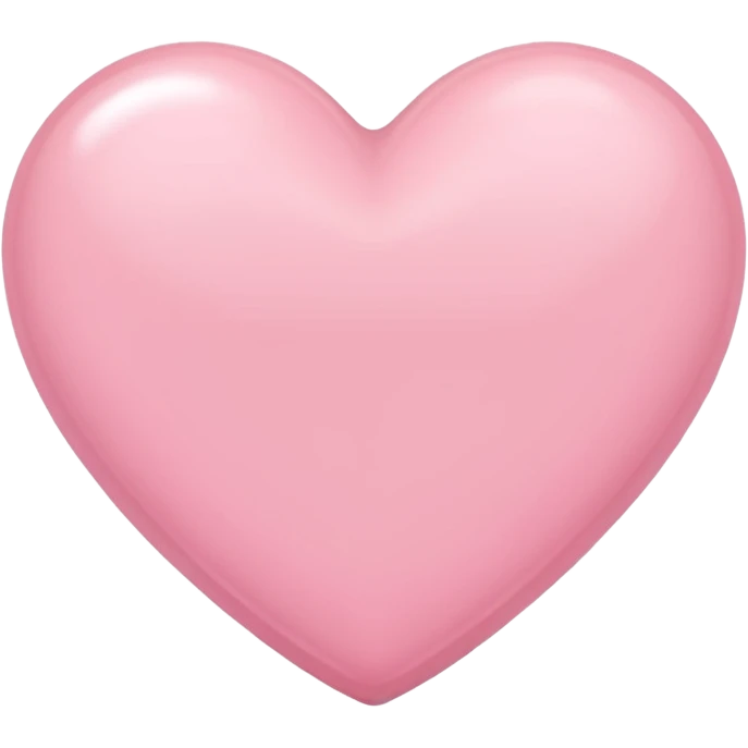Baby pink heart  emoji