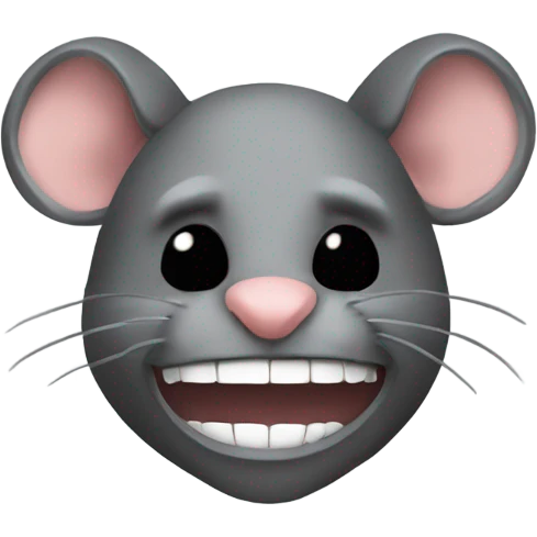 Rat in anonymous mask emoji