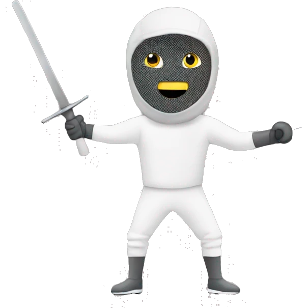 Fencing emoji