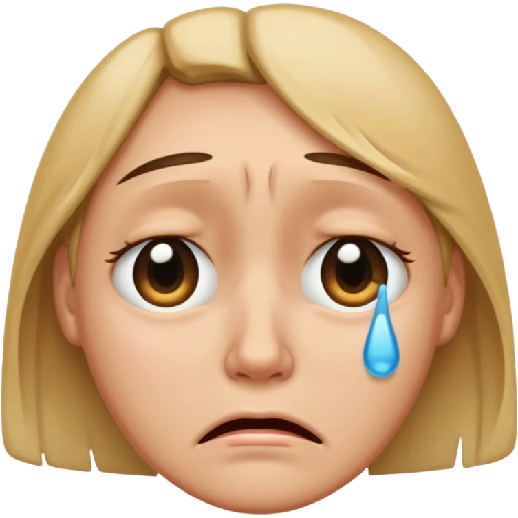 crying face emoji emoji