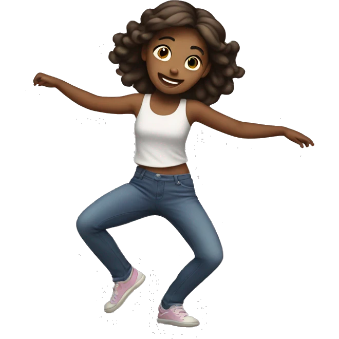 girl dancing emoji