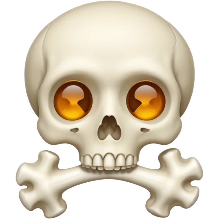 regular bone emoji
