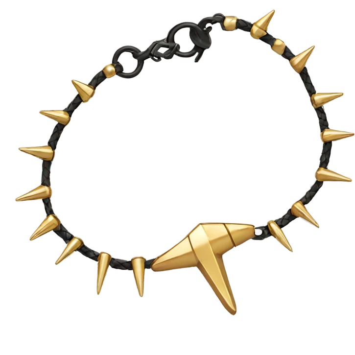 Spike bracelet emoji
