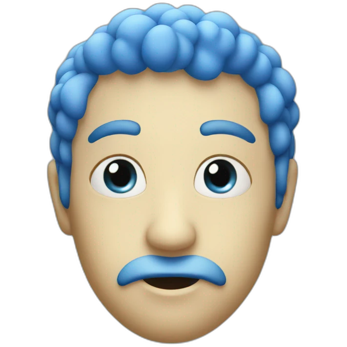 grape blue emoji