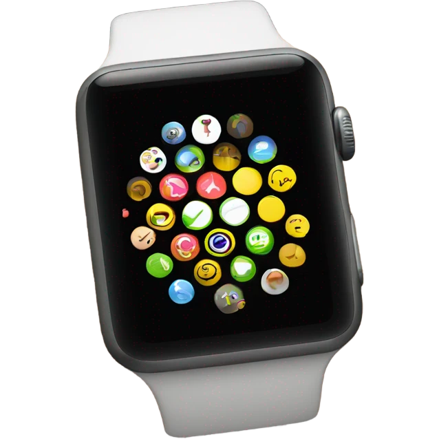 apple watch on the hand emoji