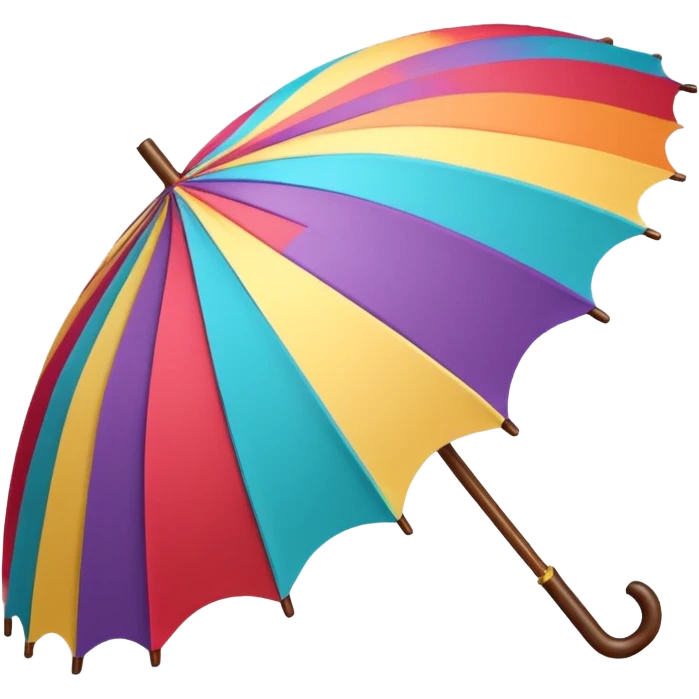 paper umbrella emoji
