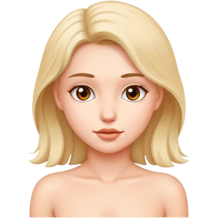 Naked girl  emoji
