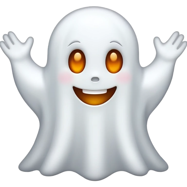 cute ghost emoji