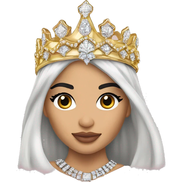 Kylie jenner royal princess jewellery emoji