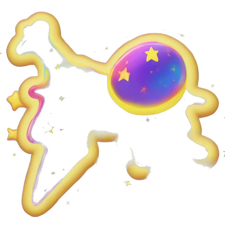 lisa frank star shape emoji