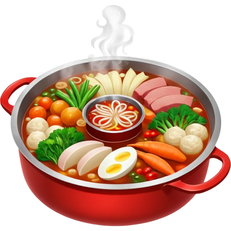 Double flavour hotpot emoji