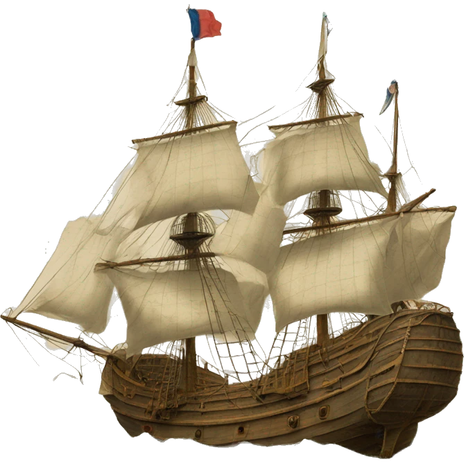 dutch ship 17th century emoji