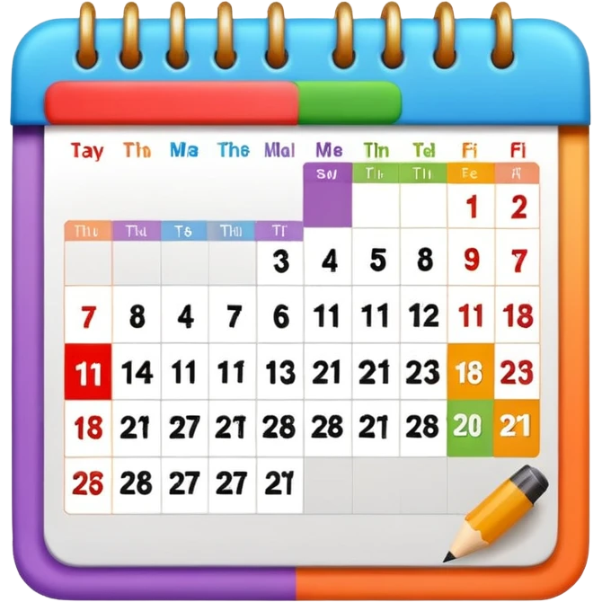 calendar emoji