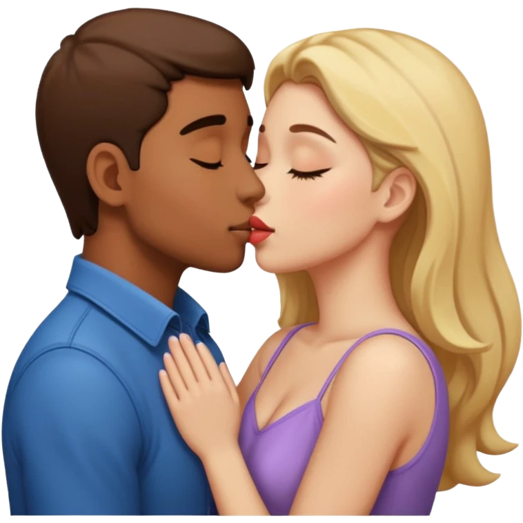 Kissing emoji
