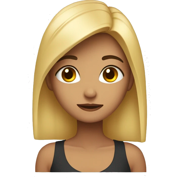 Cara bostezando mezclada con cara enamorada  emoji