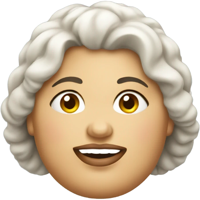 Fat lady emoji