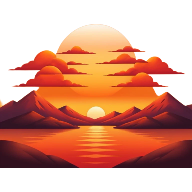 the sun has set emoji