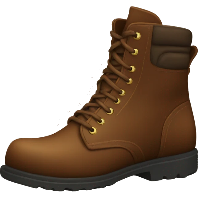 Brown boots emoji
