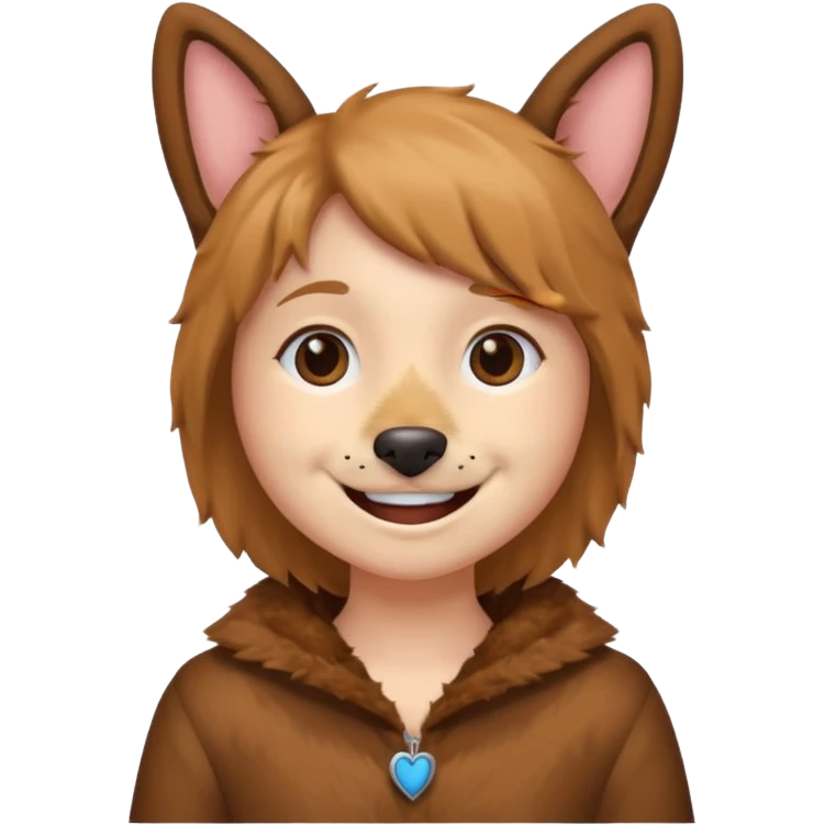 ich bin froh, ich bin Hund emoji