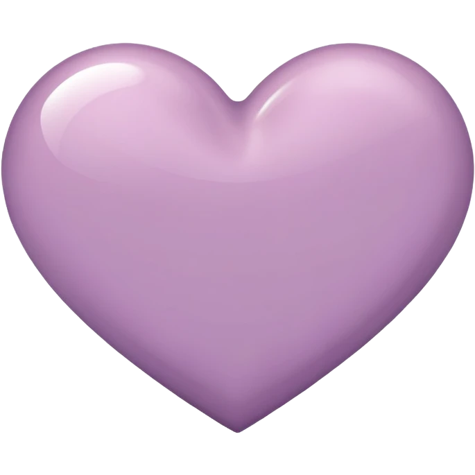 Mauve heart emoji